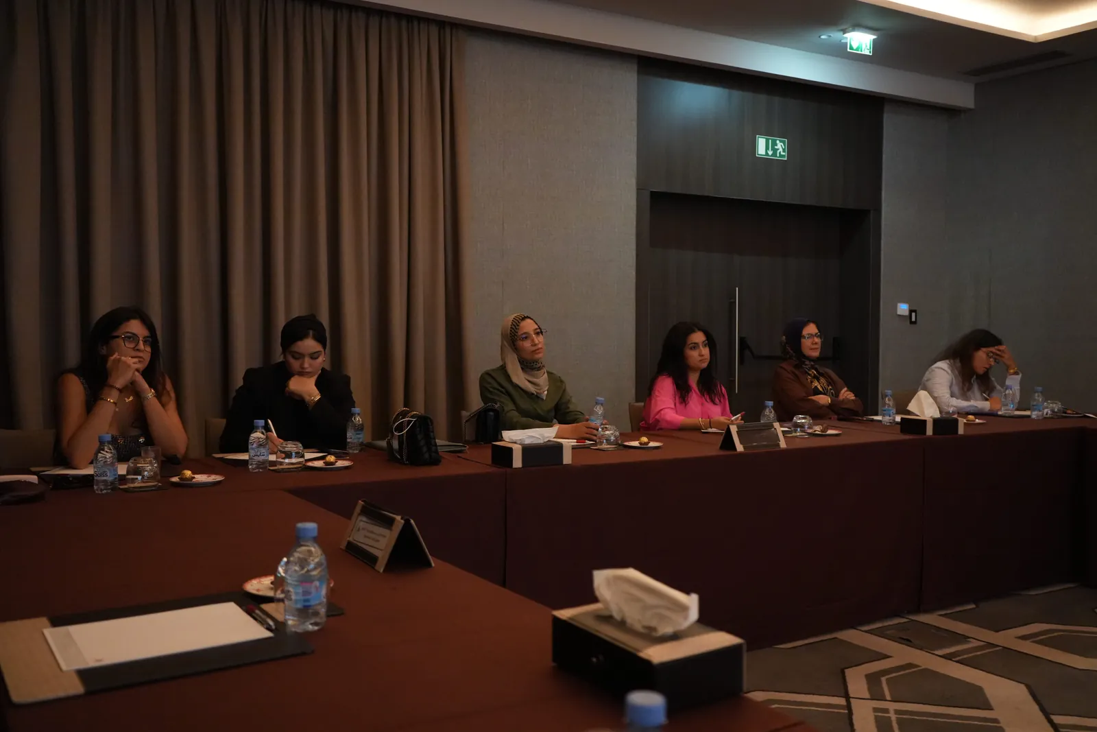 Salle de séminaire, participants de la Masterclass
